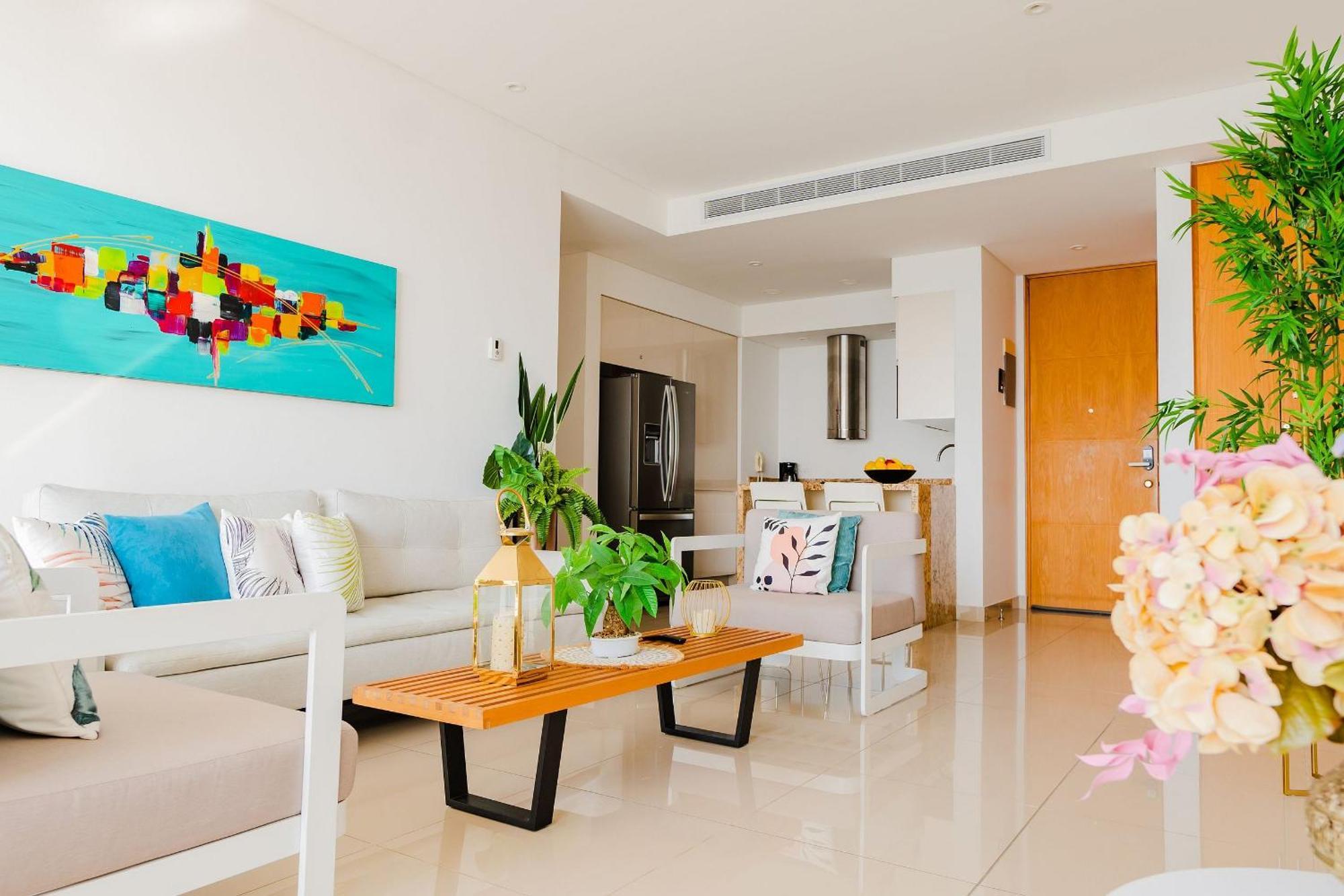 Apartment U-go Edificio H2 En Bocagrande Frente Al Mar