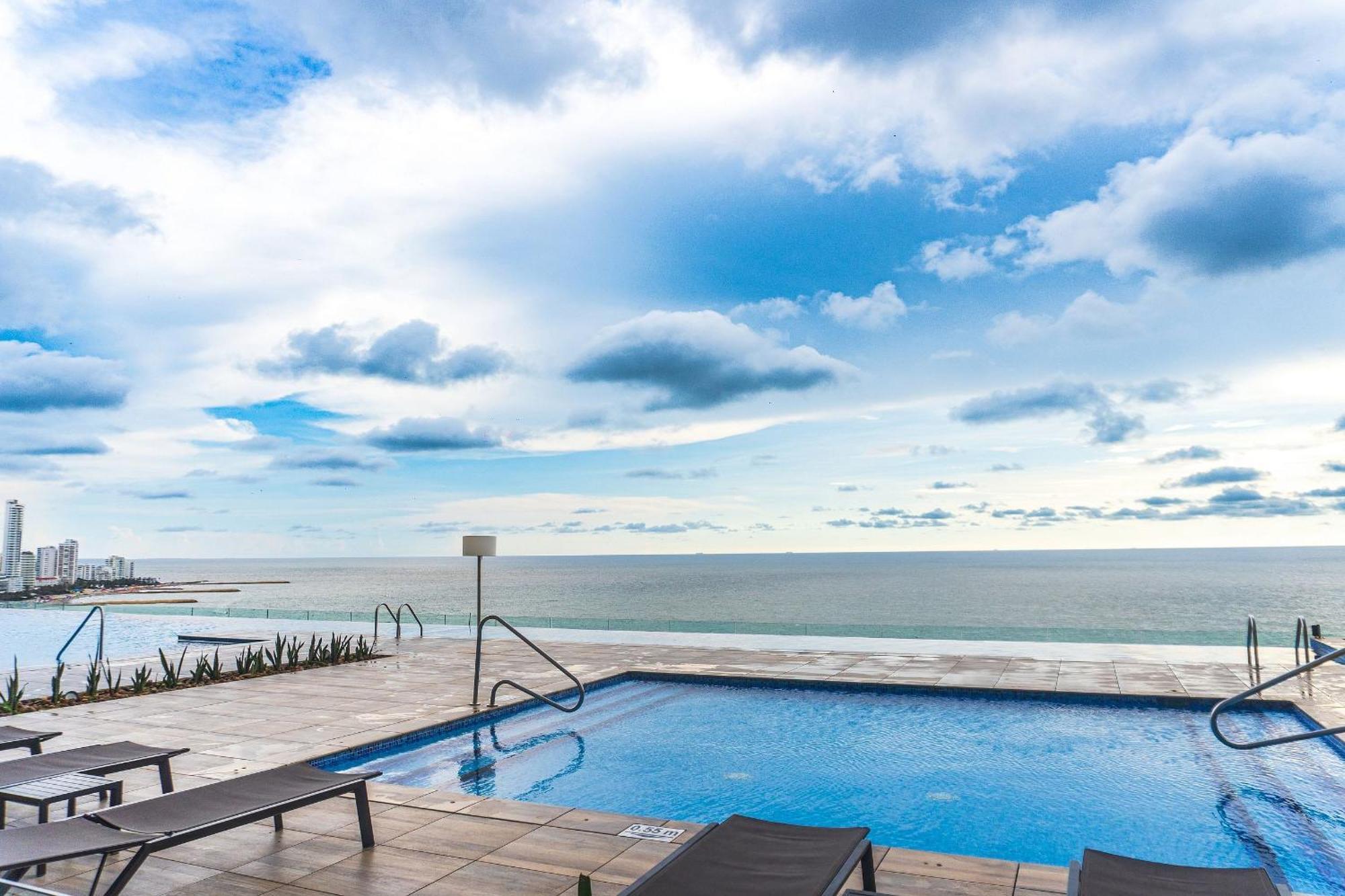 Apartment U-go Edificio H2 En Bocagrande Frente Al Mar Cartagena